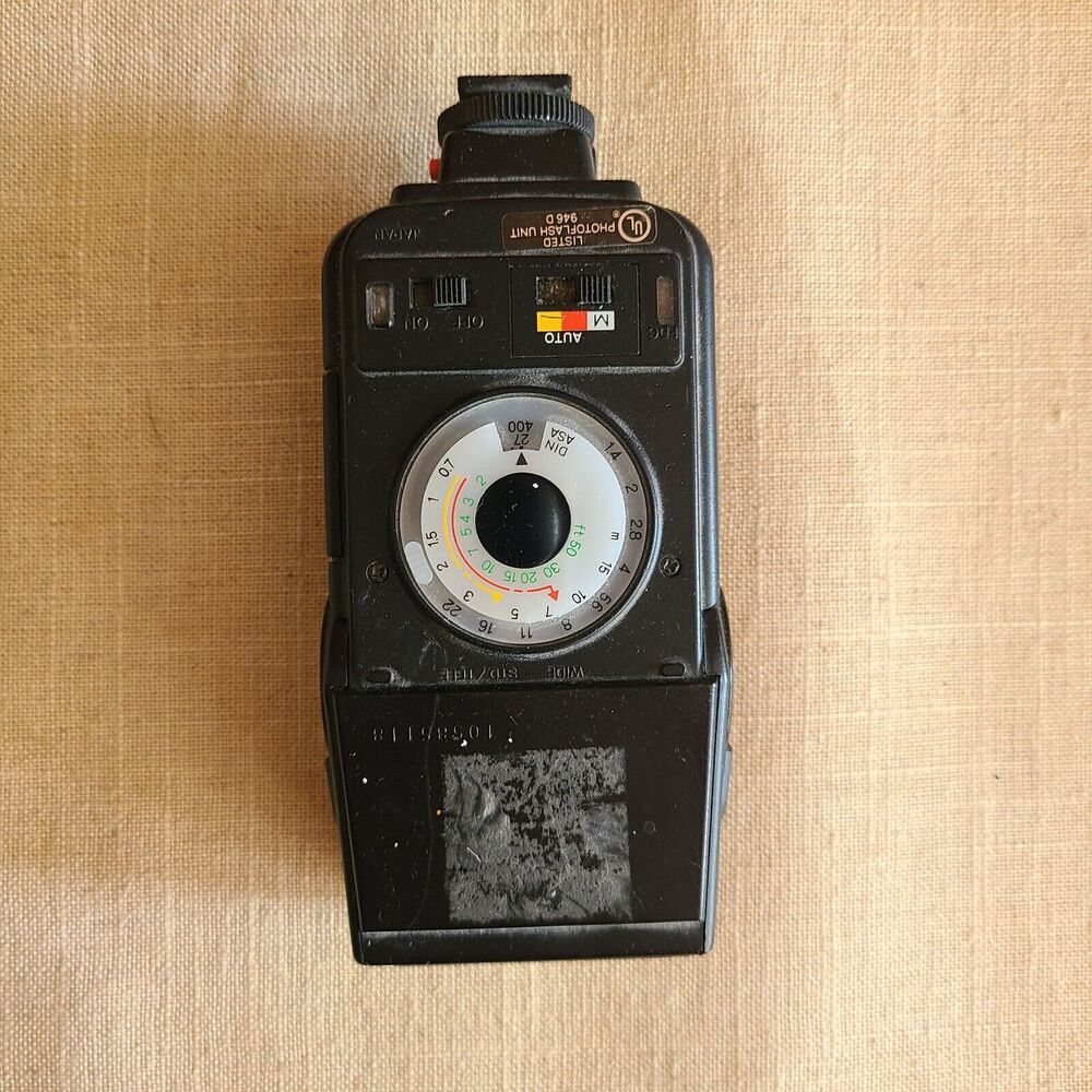 Minolta Camera Flash Auto 132X Photoflash Unit 946D  Light